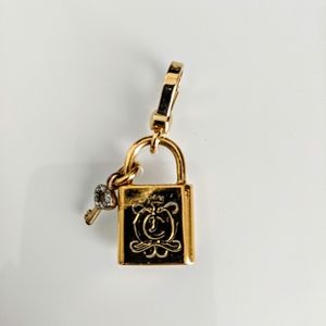 Juicy Couture Jewelry - Juicy Couture lock and key charm Juicy Couture Jewelry - Juicy Couture lock and key charm
